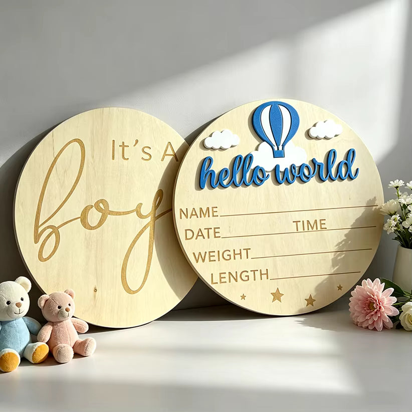 "It's a BOY" Keepsake Plaque