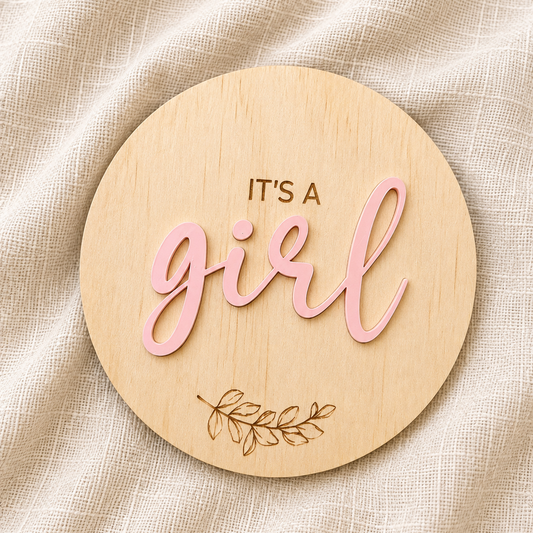 It’s a GIRL plaque