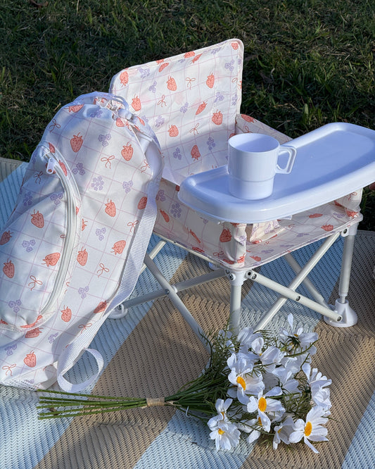 Portable Baby Chair - BERRY