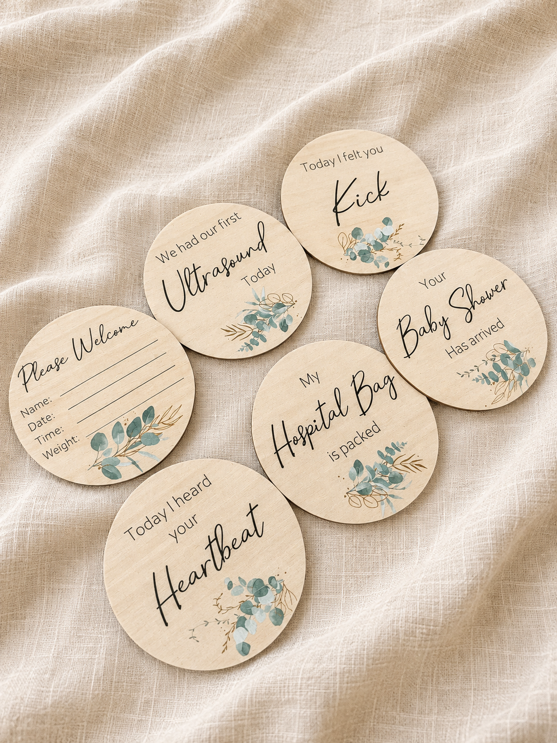 Little Sprout Pregnancy Milestone Discs
