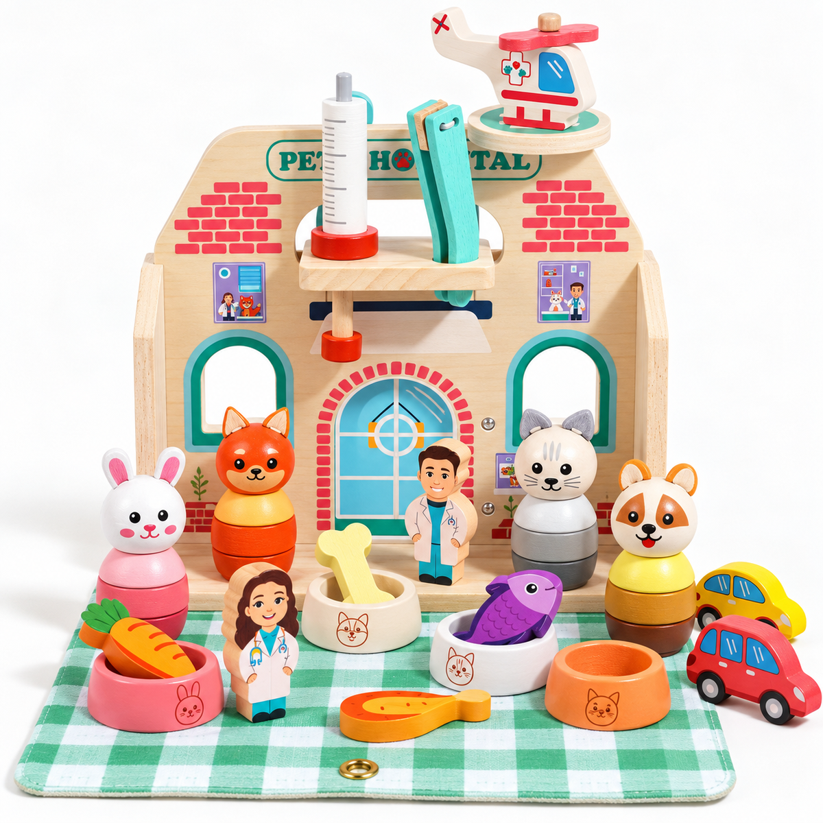 Pet Hospital Play Set