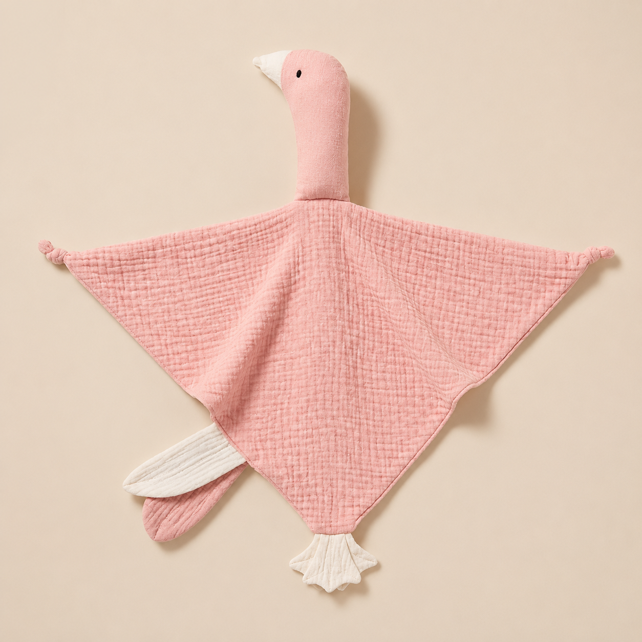 Dottie the Duck - Muslin Comforter