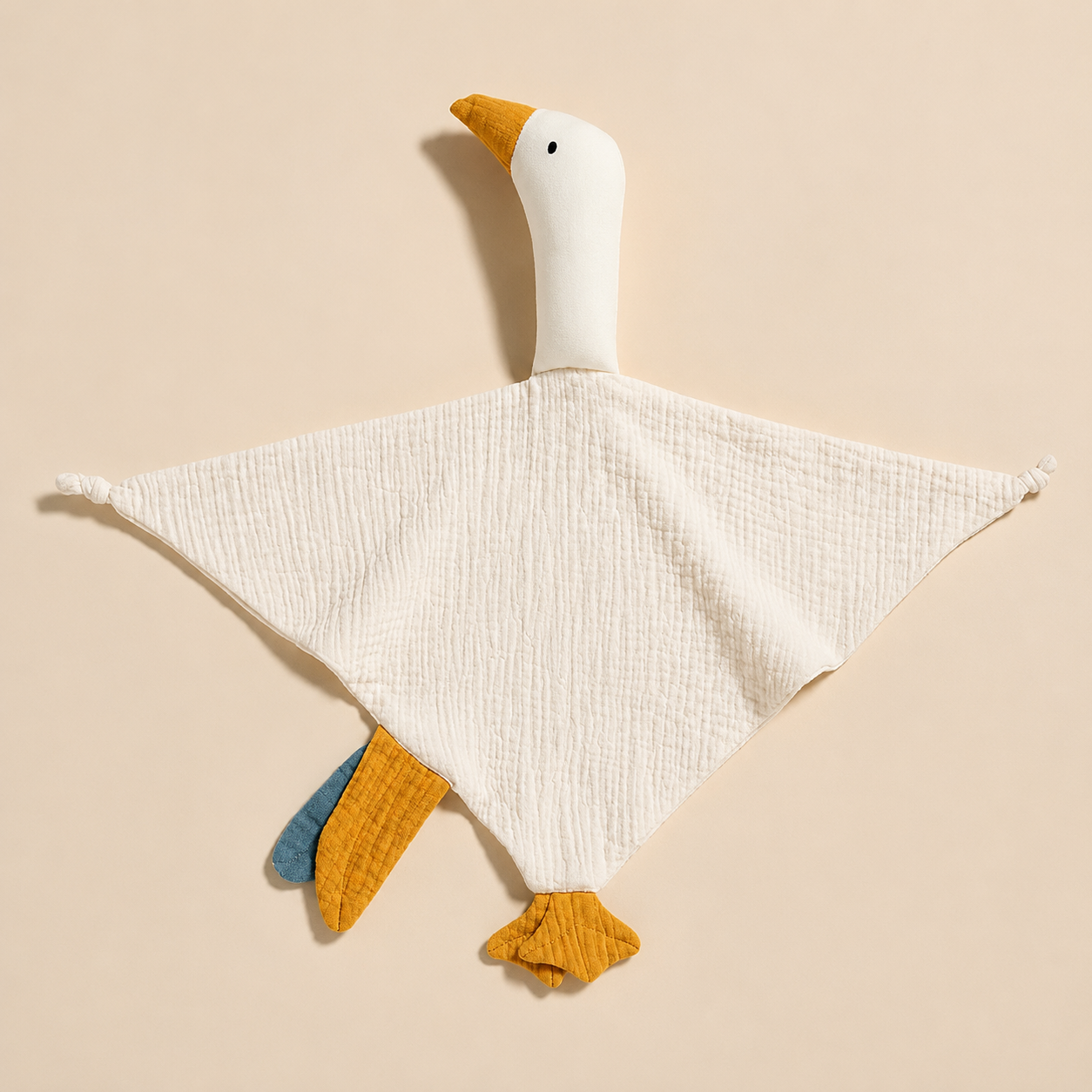 Dottie the Duck - Muslin Comforter