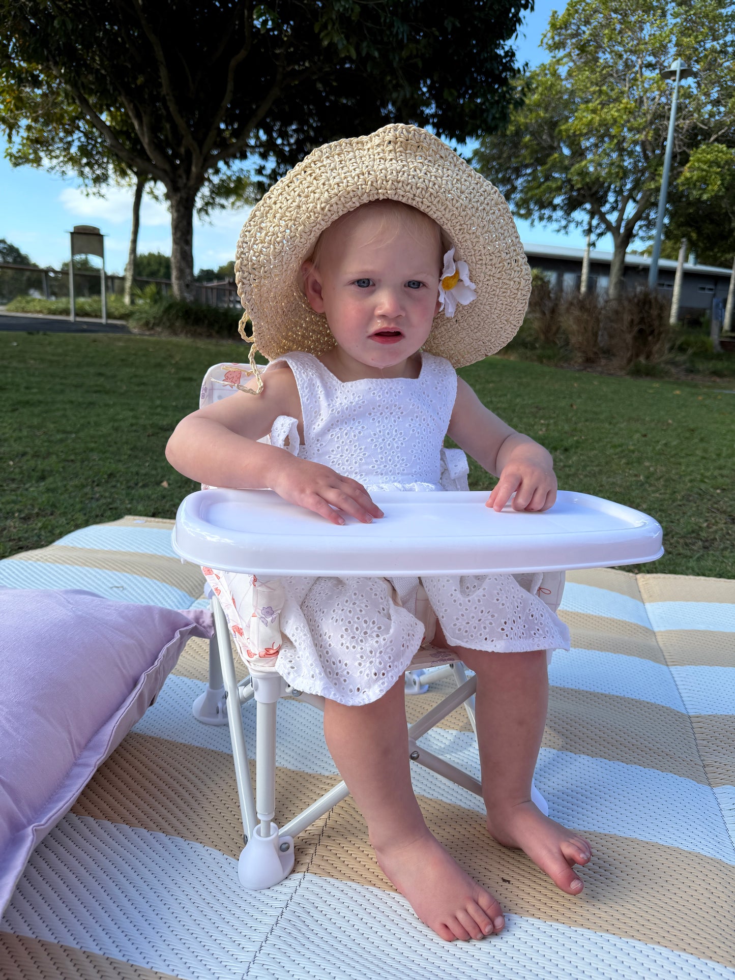 Portable Baby Chair - BERRY
