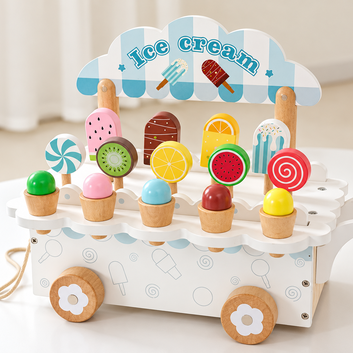 Scoop & Serve Ice Cream Cart