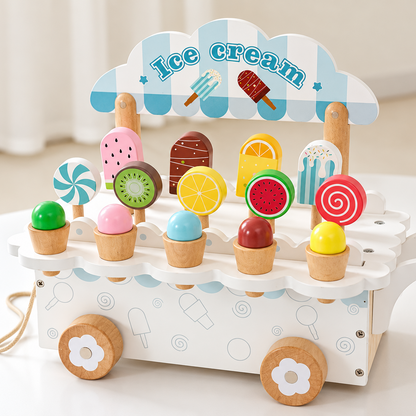 Scoop & Serve Ice Cream Cart