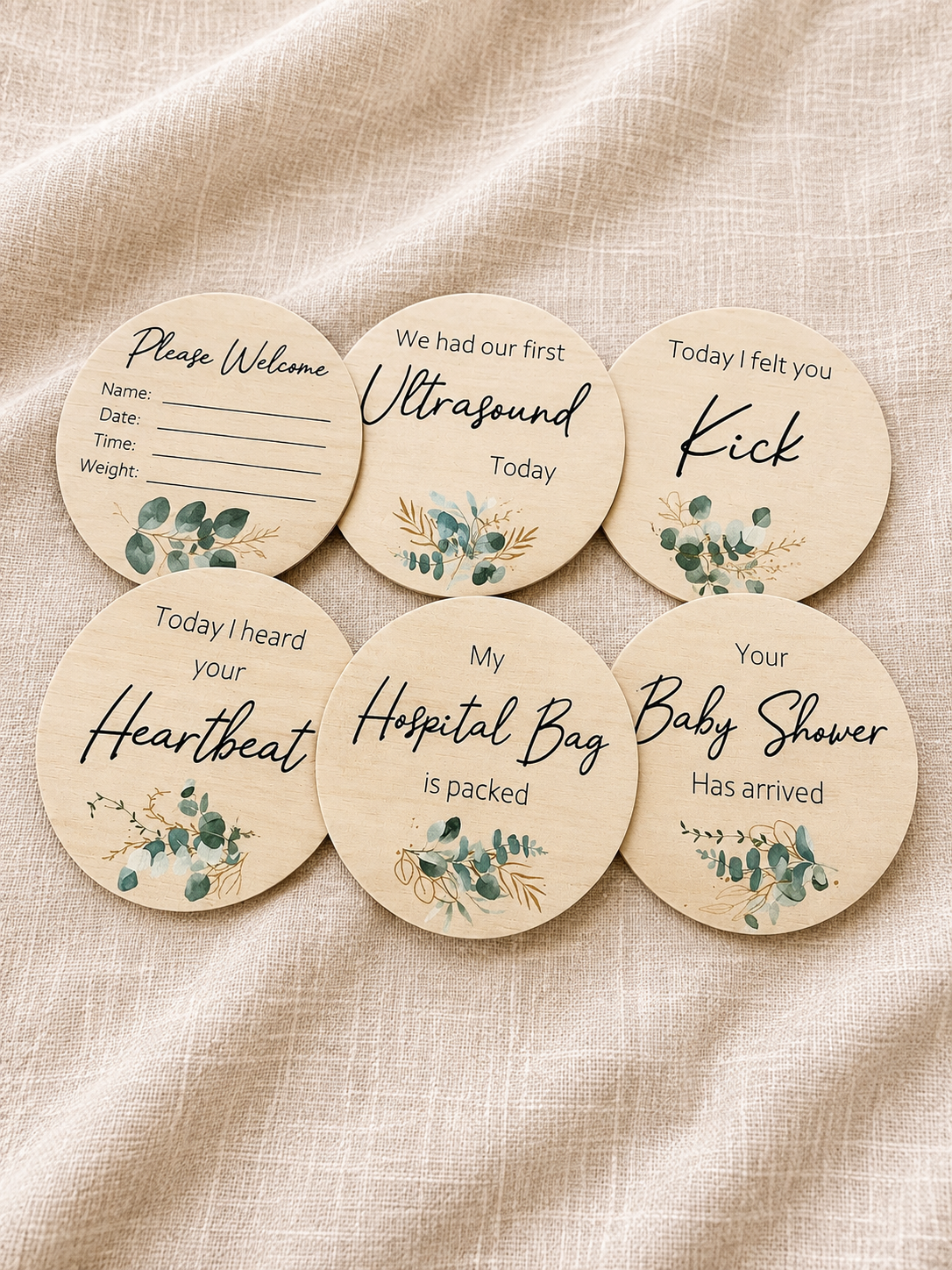 Little Sprout Pregnancy Milestone Discs