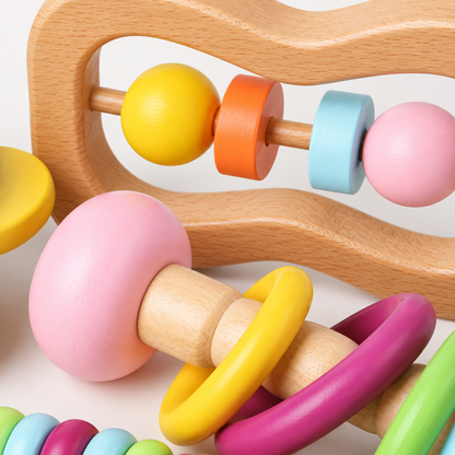 Rainbow Rattle & Sensory Set