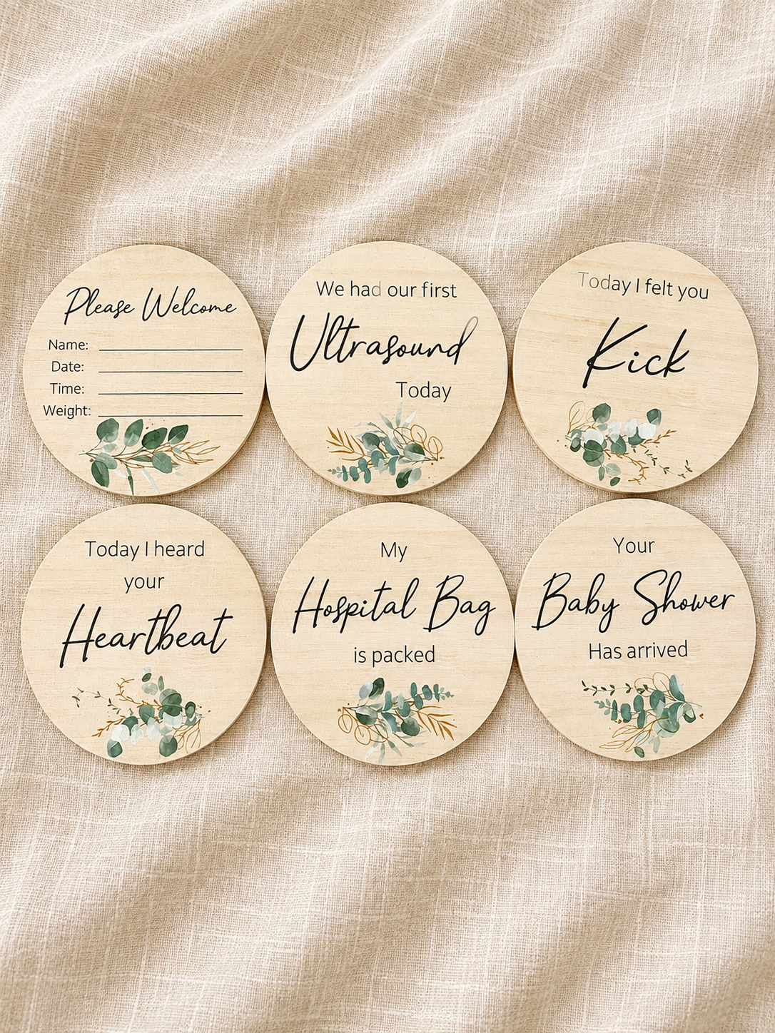 Little Sprout Pregnancy Milestone Discs