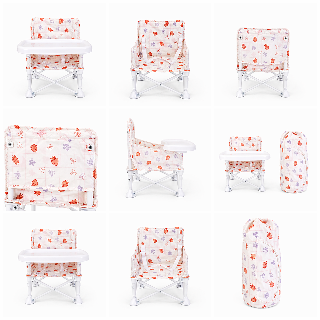 Portable Baby Chair - BERRY