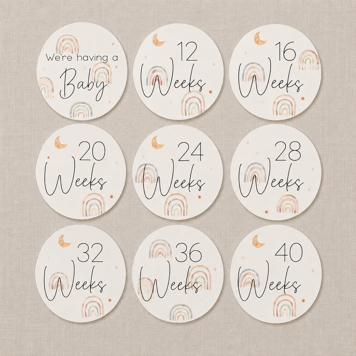 Rainbow Pregnancy Milestones