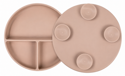 Stay Put Suction Plate with Lid