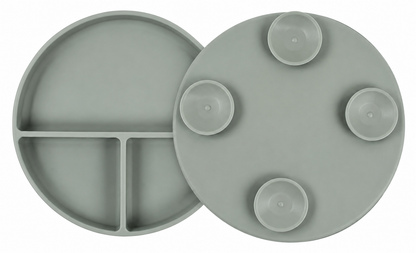 Stay Put Suction Plate with Lid