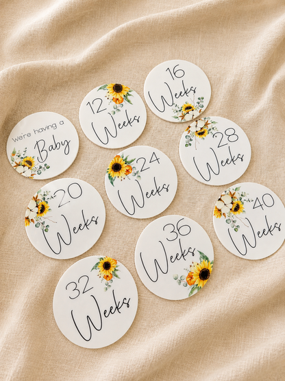 Little Love Pregnancy Milestone Discs