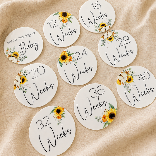 Sunflower Pregnancy Milestones