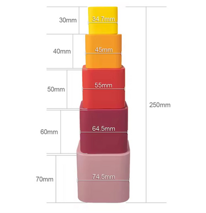 Montessori Stacking Cups