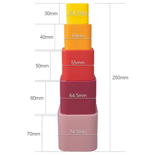 Montessori Stacking Cups