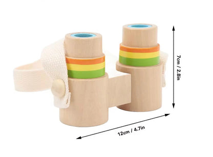Wooden Explorer Binoculars