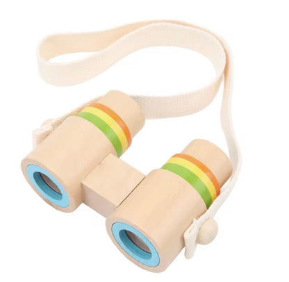 Wooden Explorer Binoculars