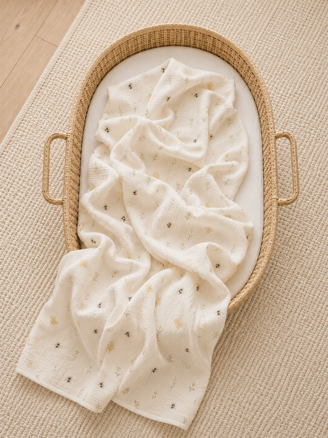 Signature GOLDIE Bamboo Muslin Wrap