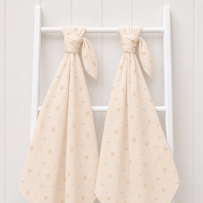 Signature Muslin Wrap Bundle - TIDAL Print & Coloured Print