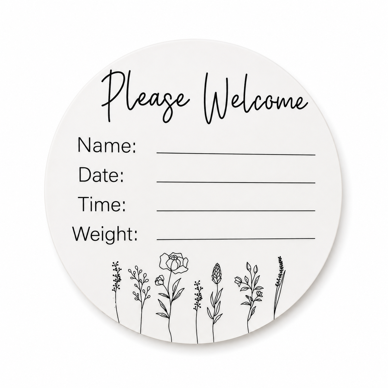 Little Love Birth Plaques