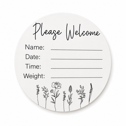 Little Love Birth Plaques
