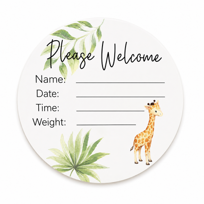 Little Love Birth Plaques