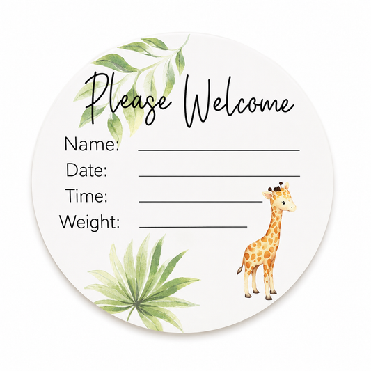 Little Love Birth Plaques