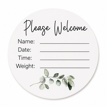 Little Love Birth Plaques