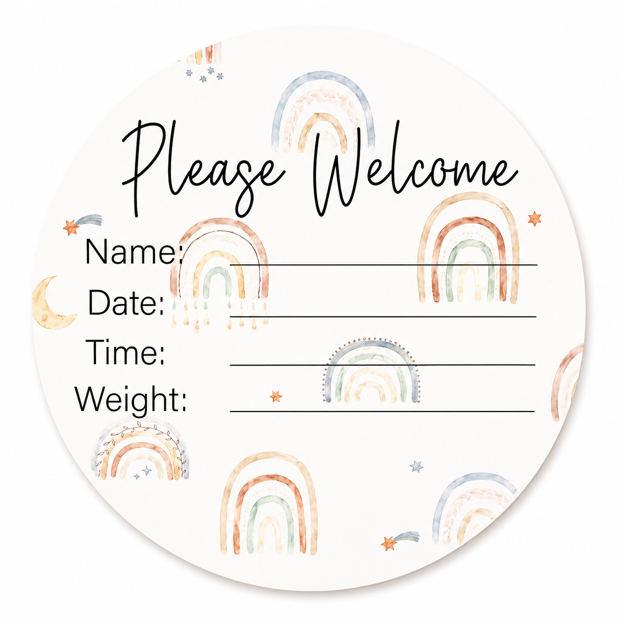Little Love Birth Plaques