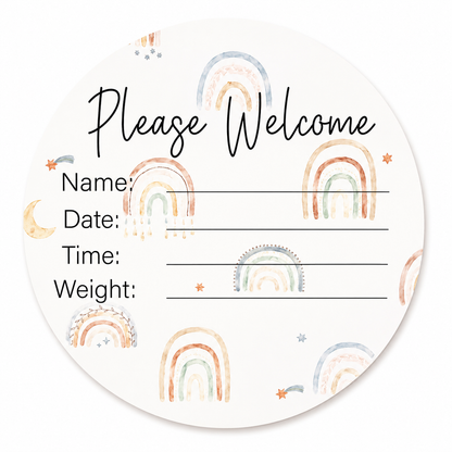 Little Love Birth Plaques
