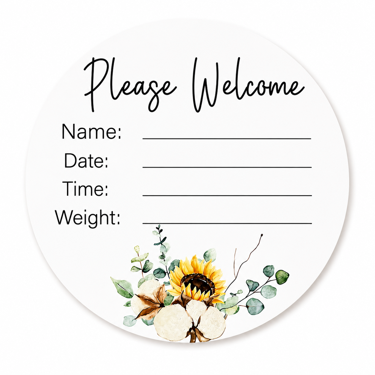 Little Love Birth Plaques