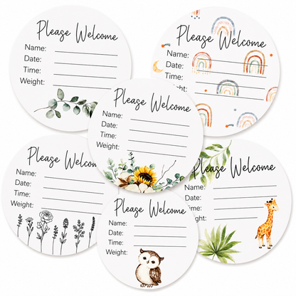 Little Love Birth Plaques