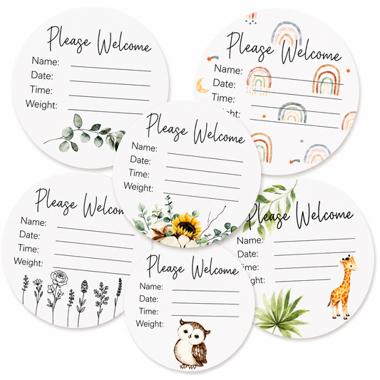 Little Love Birth Plaques