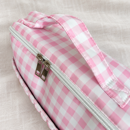 Gingham Pink Adventure Lunchbag