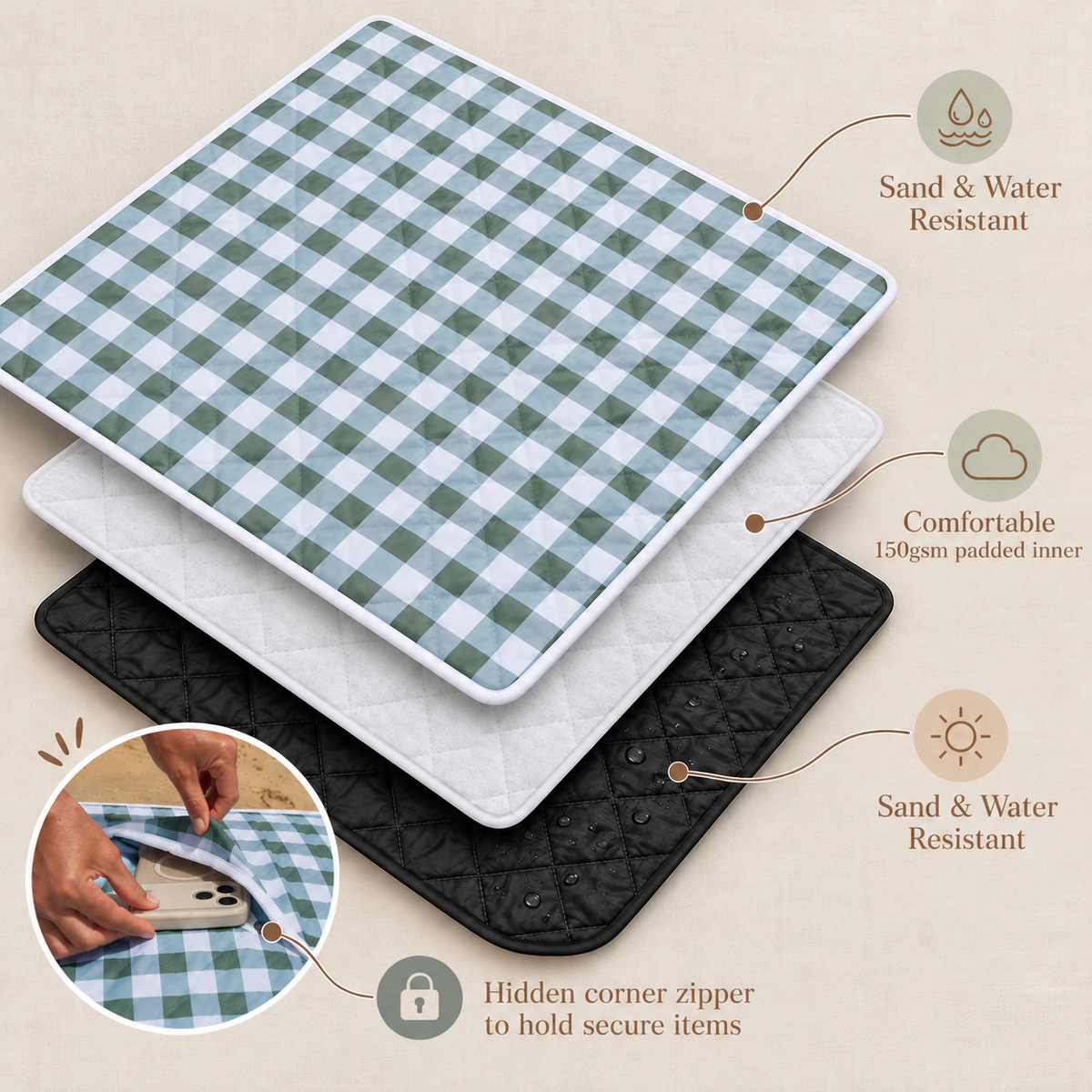 Picnic Mat - Sprig