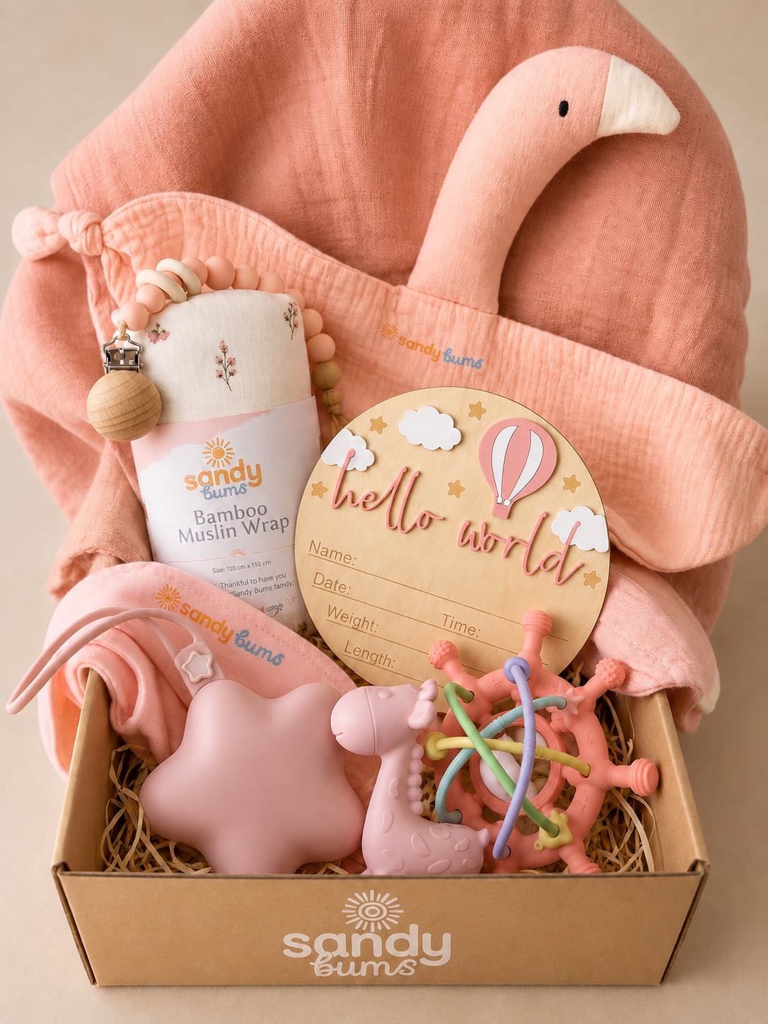 The Luxe Newborn Box - PINK