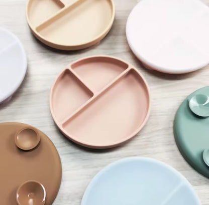 Stay Put Suction Plate with Lid