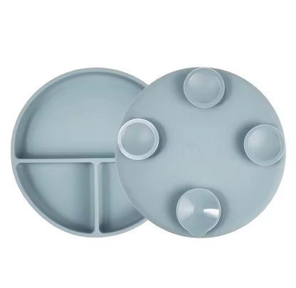 Stay Put Suction Plate with Lid