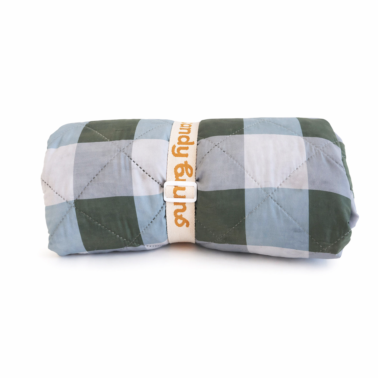 Picnic Mat - Green Gingham