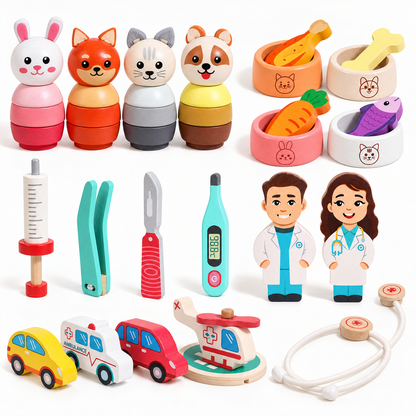 Pet Hospital Play Set