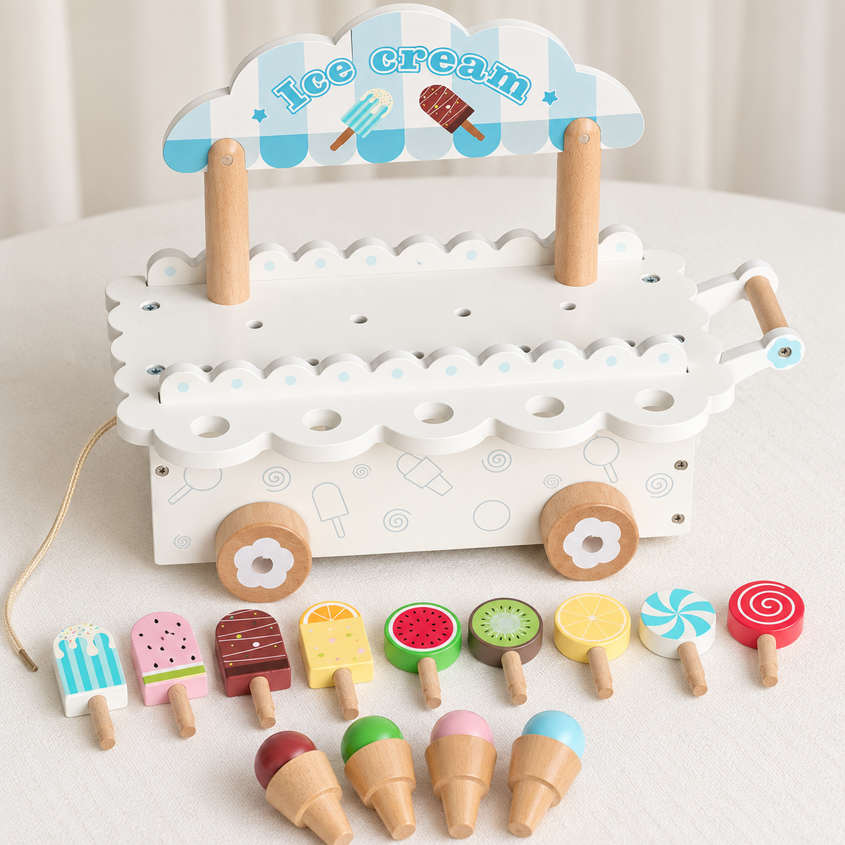 Scoop & Serve Ice Cream Cart