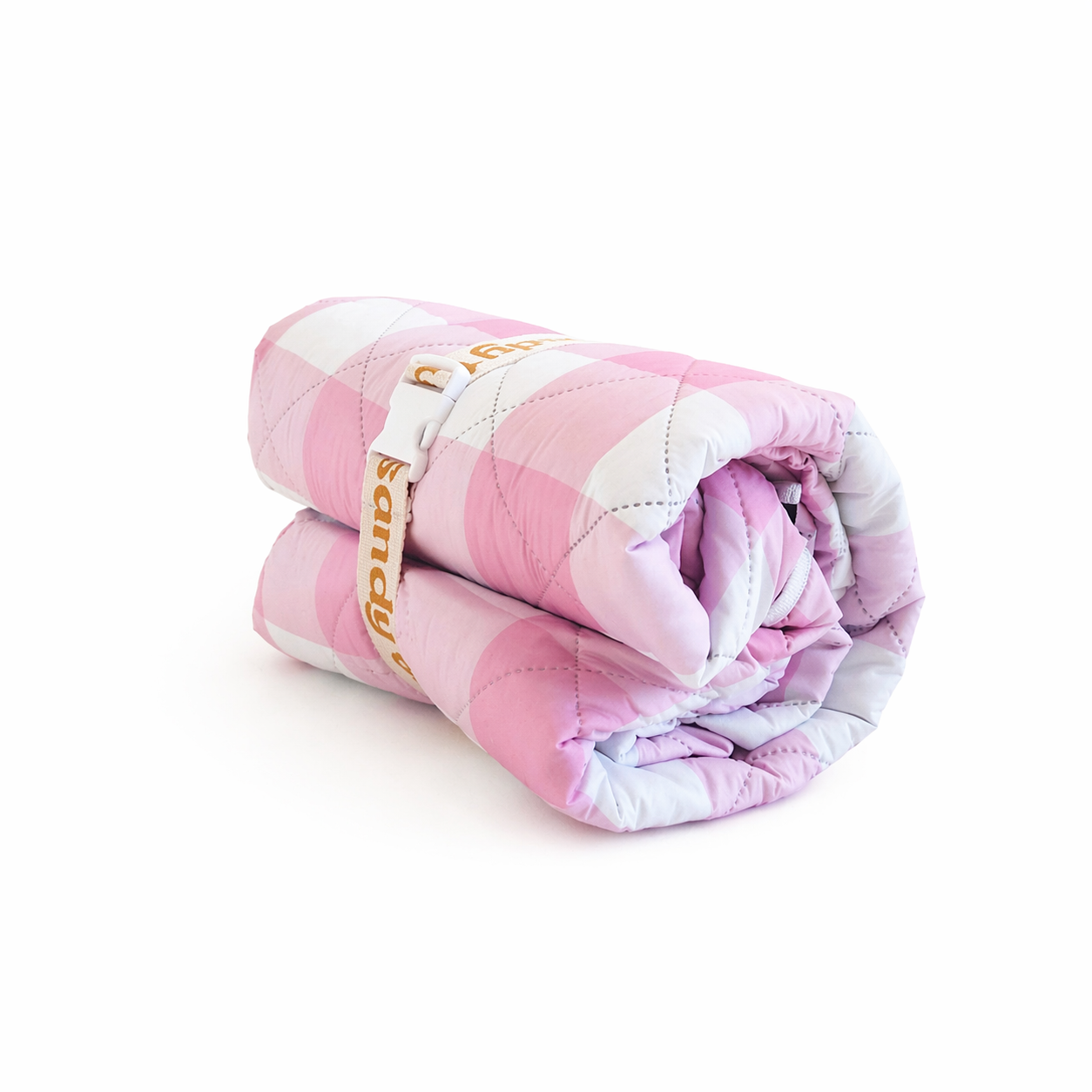 Picnic Mat - Pink Gingham
