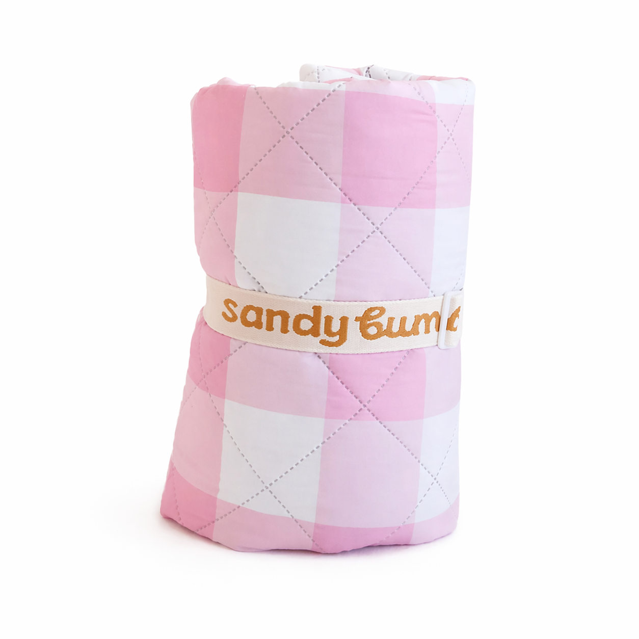 Picnic Mat - Pink Gingham